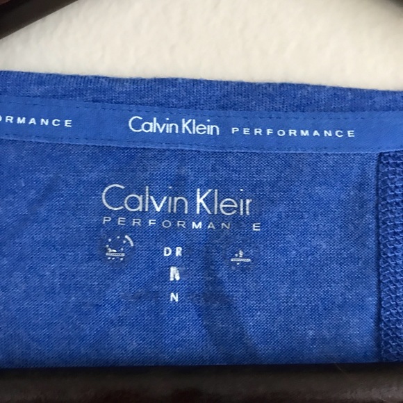 Blue Calvin Klein performance quick dry tank - M - Picture 2 of 4